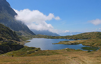 Lac Fourchu a l'Alpe du Grand Serre